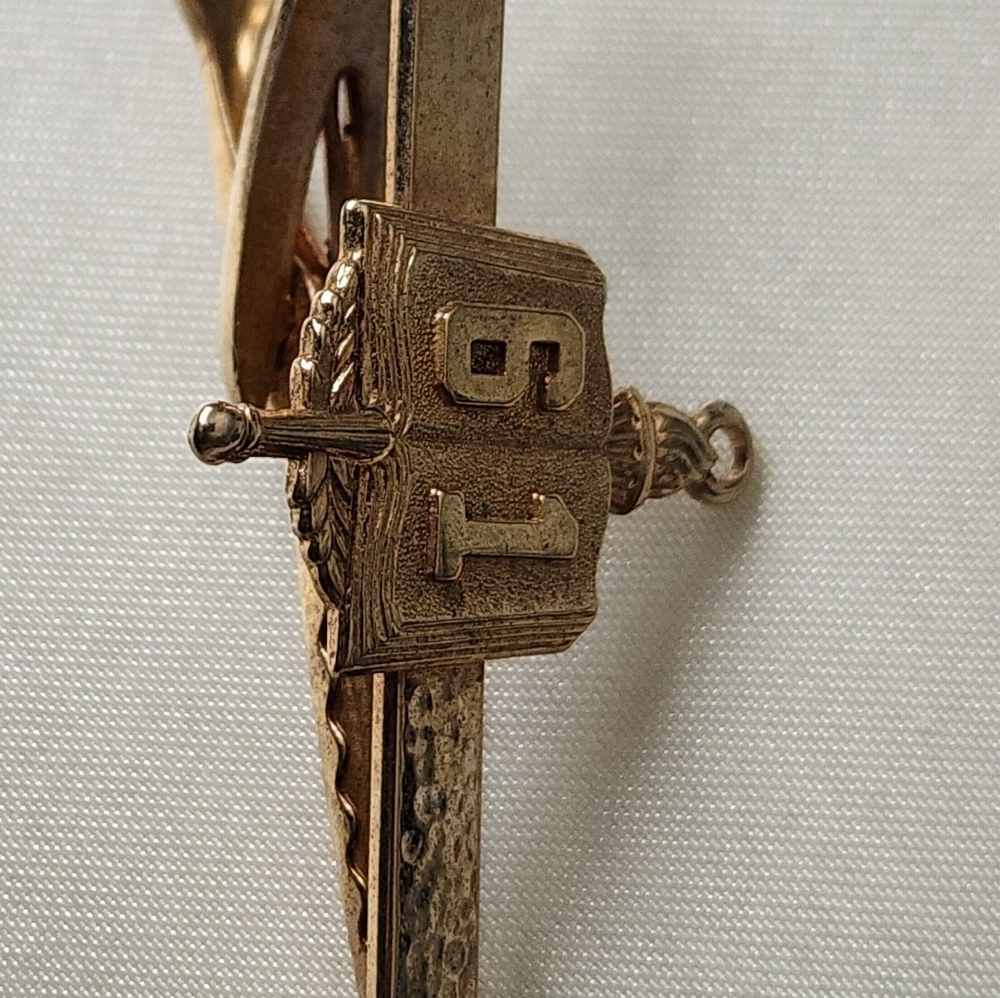 Vintage Hickock 1961 Tie Clip - Picture 6 of 11